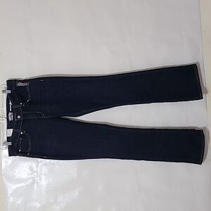 Levi's Signature Modern Boot‎ Cut Simply Stretch Dark Wash Blue Jeans-14L NEW
